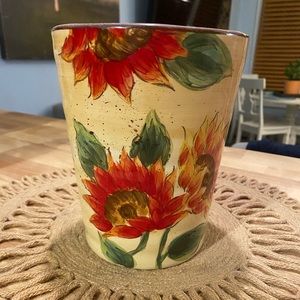 Sunflower Vase
